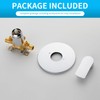 Taplong Round Single-Function Shower Handle Valve Trim Kit Bathroom Shower