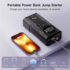 Portable Jump Starter Car Battery Booster with Air Compressor 12V