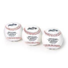 RAWLINGS | Bolas en T Oficiales | TVB | Juventud/6u | 3 Unidades | Núcleo de Goma de Esponja | Interior/Exterior