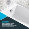 EZ-FLO 2-Hole Bathtub Overflow Face Plate with Screws, Chrome Finish,
