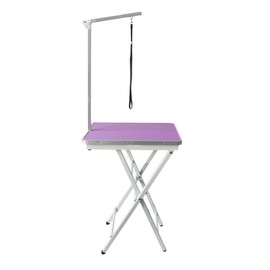 Flying Pig Grooming Mini Size Pet Dog Portable Grooming Table (Purple)