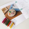 LECIEN No. 112103 COSMO Annas Embroidery Pattern and Embroidery Thread