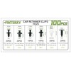 Mounting Clips Car + Car Tool Set for Disassembly, 100