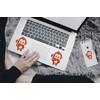 Creavvee 4 Label per Sheet, 20 A4 Sheets, Printable White