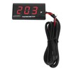 Motorcycle Digital Water Temperature Gauge Ultra Thin DC 12V LCD