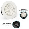 HG POWER 6 Inch Soffit Vent，Round Air Vent Cover with