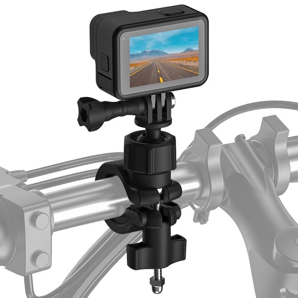 AuyKoo Bicycle Mount Motorcycle Mount Action Camera Handlebar Mount Bicycle
