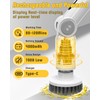 fishkeeper 8-in-1 Electric Aquarium Cleaning Brush - IPX9 Waterproof, LED