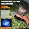 Electric Weed Wacker Cordless Eater Battery Powered, 21V Lightweight Stringless
