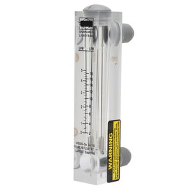 LZM-15 0.5-5GPM Knob Panel Type Liquid Flowmeter Flow Meter Measurement ZG1/4"