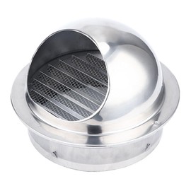 Mobestech Exhaust Cover for Range Hood Air Vent Cap Cooker Hood Air Vent Stainless Steel Part
