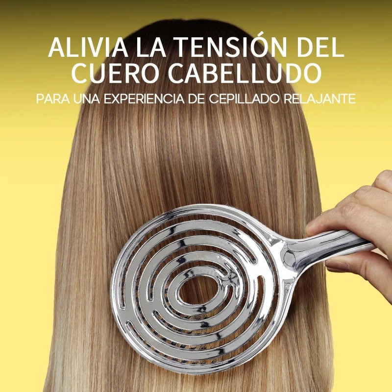 Cepillo De Cerda De Jabalí Y Nylon De Doble Capa