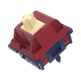 Gateron Quinn Keyboard Switches,5-Pin Factory Pre-lubed 59gf Tactile Switches Suitable for MX Mechanical Keyboards (10PCS)
