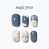 M] Dashing Diva FW Snow Bear Nail Set (3 Types)