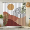 Shower Curtains Bathroom Curtain with Hooks,Blue Marble Design Modern Shower