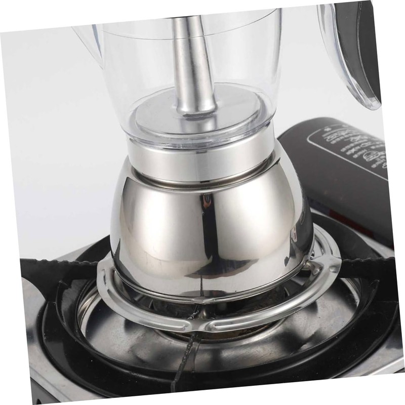 TEHAUX 5pcs Round Stainless Pot Stand Non Slip Gas Stove