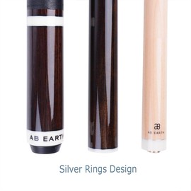 AB Earth Monzo Heavy 3-Piece Jump Break Cue Phenolic Tip 28oz