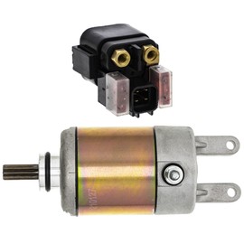 NICHE Starter Motor Solenoid Kit for 2005-2015 Yamaha Majesty 400 YP400 4HC-81890-00-00 8GL-81940-00-00 Scooter