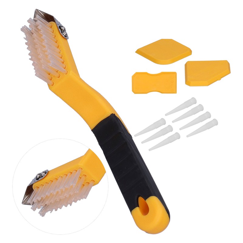 11Pcs Caulking Tool Silicone Grout Scraper Glue Remover Cleaner Set