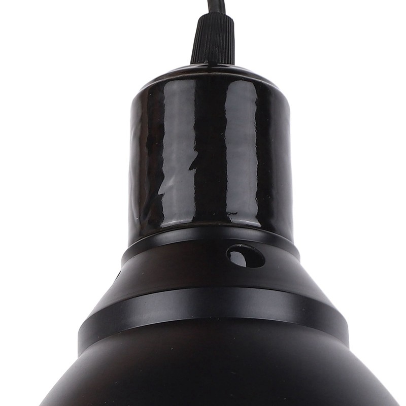 5.5in Reptile Lamp Fixture Uniform Heating Professional Shallow Dome Lamp