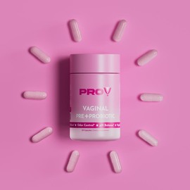 PRO-V Women’s Prebiotic & Probiotic Blend | 6 Strains + XOS & Cranberry Extract | Supports Gut Health, pH Balance & Odor Control | 30 Capsules