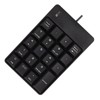 Number Pad Wired 19 Key USB Interface Drive Free Portable
