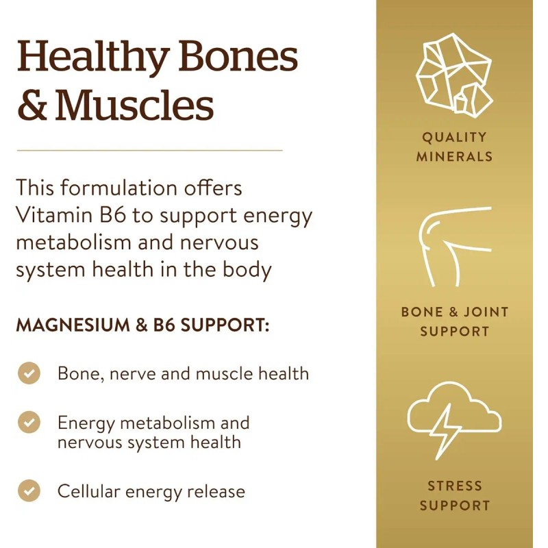 Magnesio Con Vitamina B6 X 250 Comprimidos