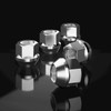 KSP 12mmx1.5 Open Lug Nuts fit Hon-da Accord Civic, 20pcs