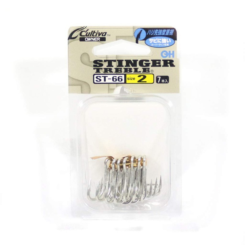 Owner ST-66 Triple Hook Stinger Triple Hook No. 2 11519