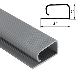 Under Desk Cable Management Kit, Self-Adhesive Cord Organizer, Cable Hider Tray,95" Total Length (6 Packs X15.75 Each),Grey