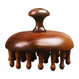 OIIBWQ 5x Wooden Massage Comb Wide Tooth Shampoo Brush Handheld Birthday Gift Wide Comb Hairbrush Hairdressing Tool Massager Comb