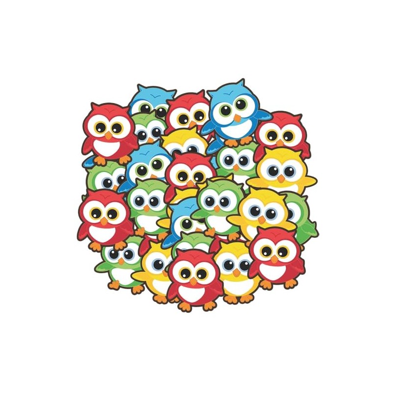 Fun Express Owl Bulletin Board Cutouts – Colorful & Educational