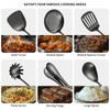 304 Stainlss Steel Matte Kitchen Utensils Set, 11 Pcs Long