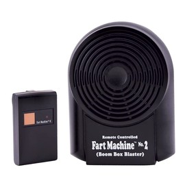 T.J. Wisemen, Inc. Fart Machine #2 - The Original Remote Controlled Fart Machine with Boom Box Technology - 15 Realistic Sounds - Wireless with 100 ft Range