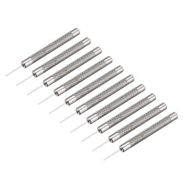uxcell Watch Band Pin Punch 0.8mm Dia Watch Straps Link Pin Remover Repair Tools 10 Pcs