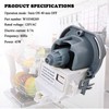 HSUHUIGE W10348269 WPW10348269 Dishwasher Drain Pump for Whirlpool Dishwasher Pump
