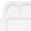 Cartoon Bamboo Toddler Plate Lovely Divided Bamboo Kids Dinnerware Set