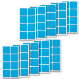 Kiripita Removable Poster Tape for Wallpaper (M) 1.1 inches (28 mm) square, 80 sheets (8 sheets x 10 sheets), for posting purposes, "stick securely" and "remove cleanly" double-sided tape