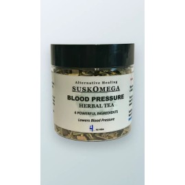 Suskomega Herbal Tea Blood Pressure Cardio Support , Organic, Suskomega - 4 oz