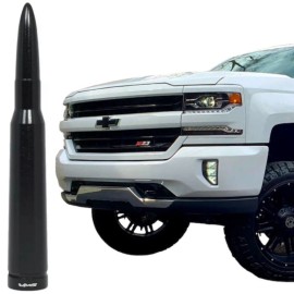 VMS RACING Bullet Antenna For Chevy Silverado GMC Sierra Fits 2007 through 2024