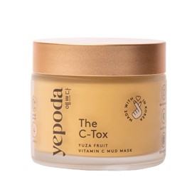 Yepoda Face Mask Vitamin C - The C-TOX. Face Mud mask with Yuza Fruit and Tumeric. Korean Cosmetics (80 g)
