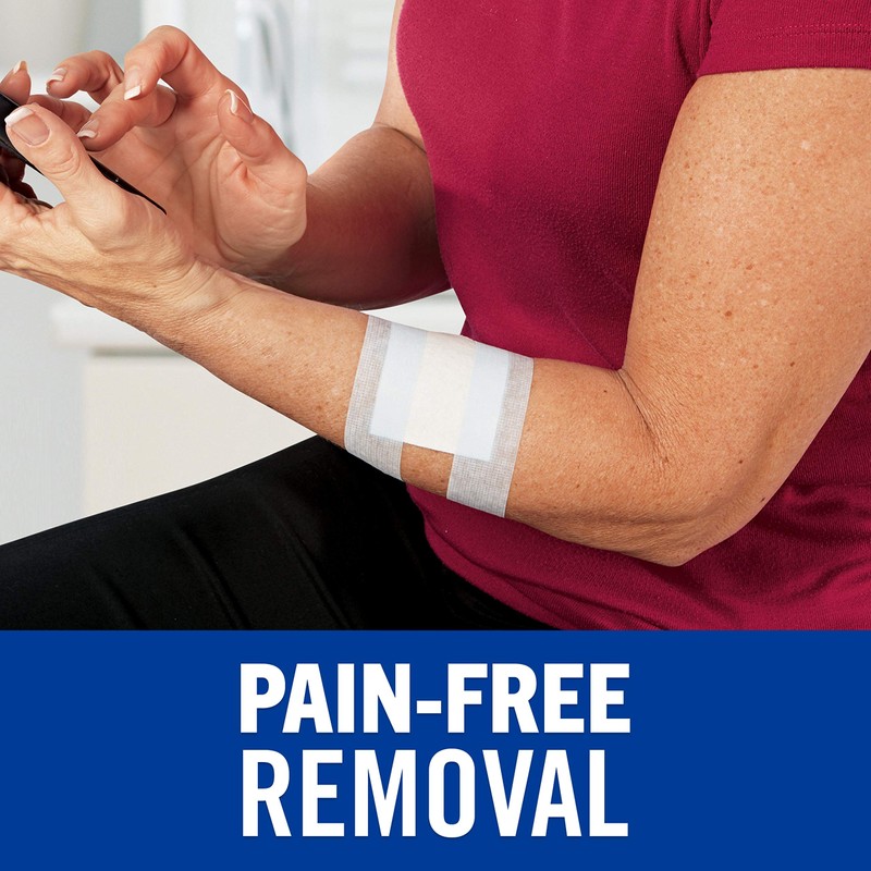 Nexcare Strong Hold Pain-Free Removal Tape for Sensitive Skin, 1
