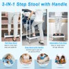 Medical Step Stool with Handle for Elderly Seniors SUV Car