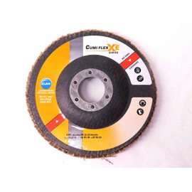 5pcs New CUMI XD 599+ Type 27 Ceramic Flap DISC 40 GRIT 4 1/2 O.D. X 7/8 I.D. - MS7146CMI