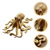 Warmhm Retro Octopus Model Ornament Octopus Statue Figurine Desktop Adornment