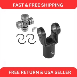 Caltric Rear Drive Train Prop Shaft Yoke w/ U-joint for Polaris RZR XP 1000 MD 2015-2022