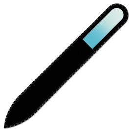 Coloured Glass Nail File with Velvet Bag, Real Toughened Glass from the Czech Republic – Lifetime Guarantee | Hand Made in the czech republic