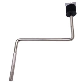 TUOREN Cymbal Mount Clamp with Z-Shaped Cymbal Boom Arm, Jaw Style Bass Conga Drum Tom Hoop Mount Clamp with Cymbal Holder Attachment for Splash Cymbal Mount Percussion Drum Set Accessories