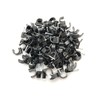 9mm Black Round Cable Clips Wire Nail Clips Holder Cable