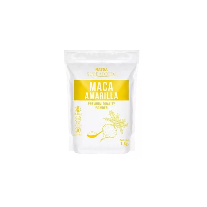 Natsa maca amarilla organica Calidad Premium 1kg